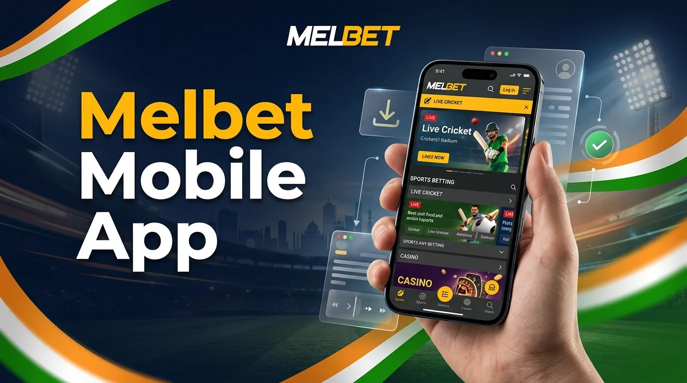Melbet mobile app for Android and iOS in India